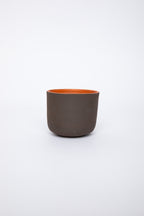 Studio Kefi - Orange and brown coffee cup