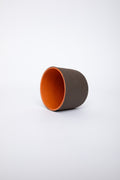 Studio Kefi - Orange and brown coffee cup