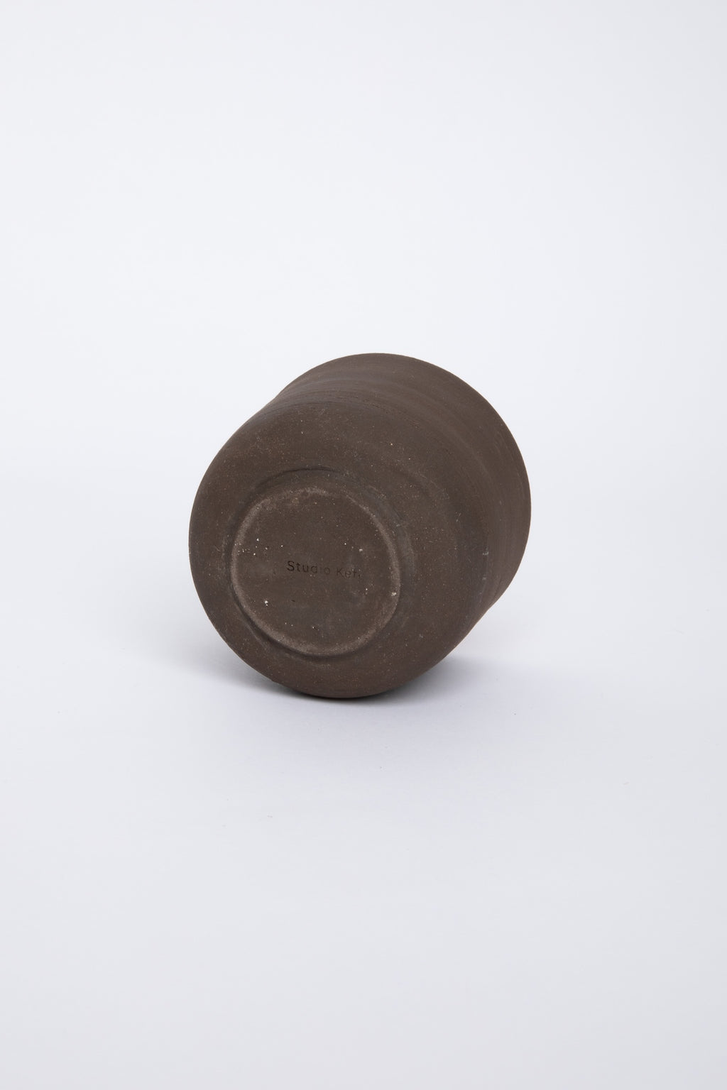 Studio Kefi - Orange and brown coffee cup