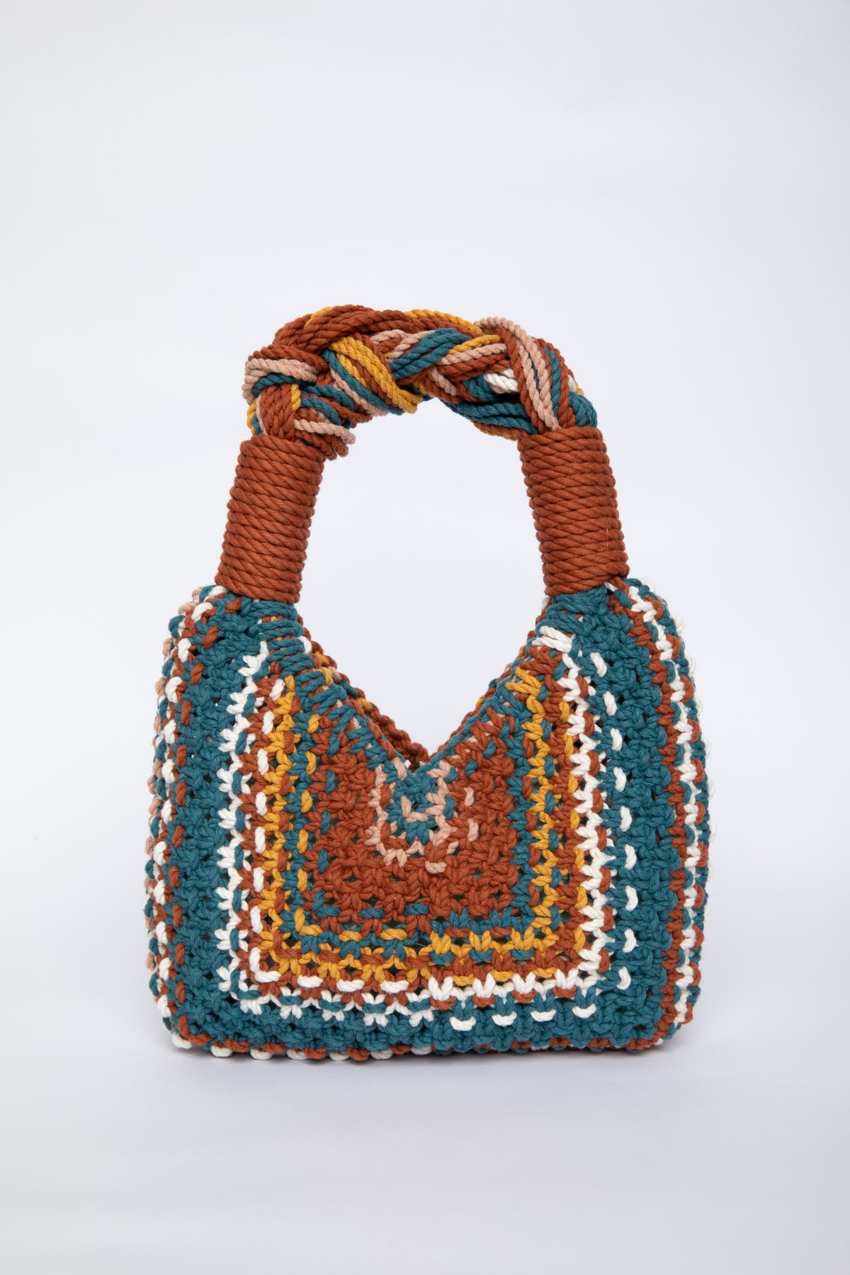 Lunakram Multicolor Tribe Knitted Bag
