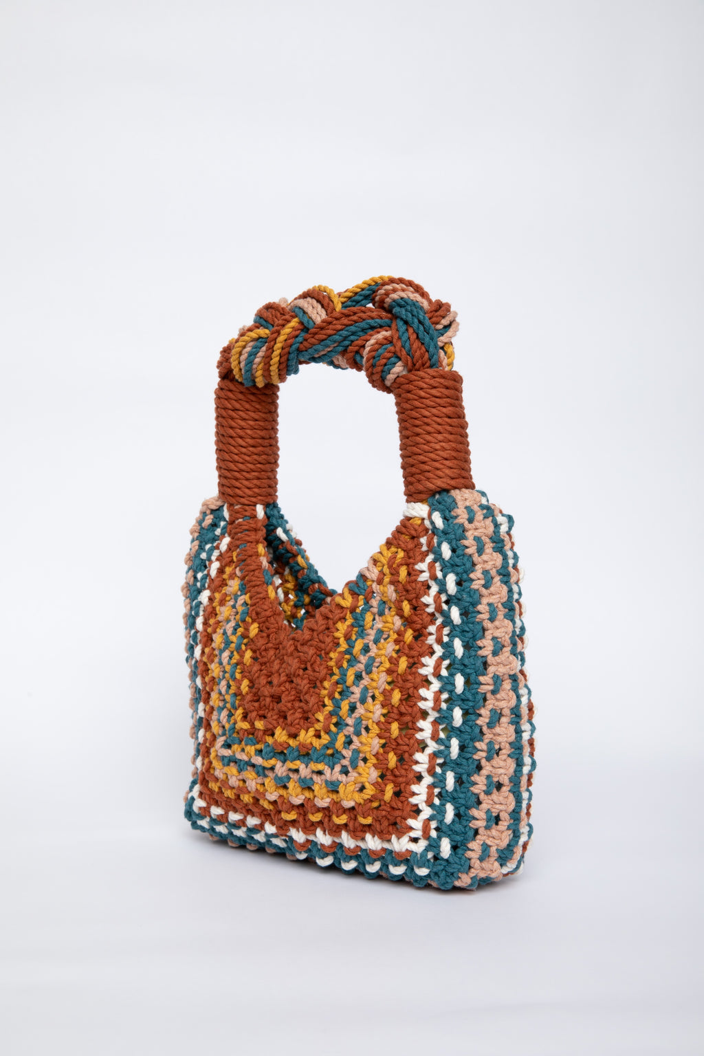 Lunakram Multicolor Tribe Knitted Bag