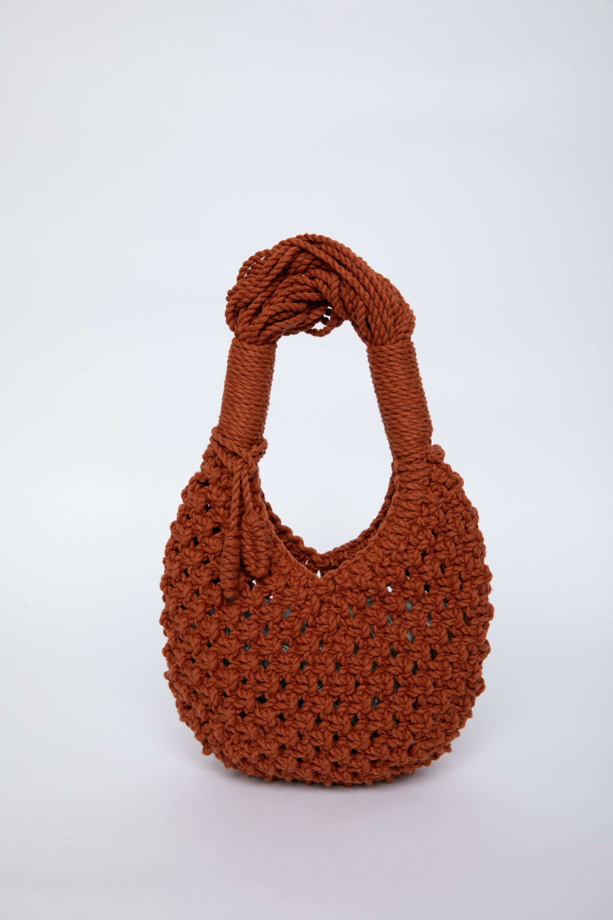 Lunakram Rusty Brick Knitted Bag