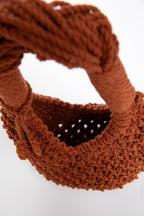 Lunakram Rusty Brick Knitted Bag