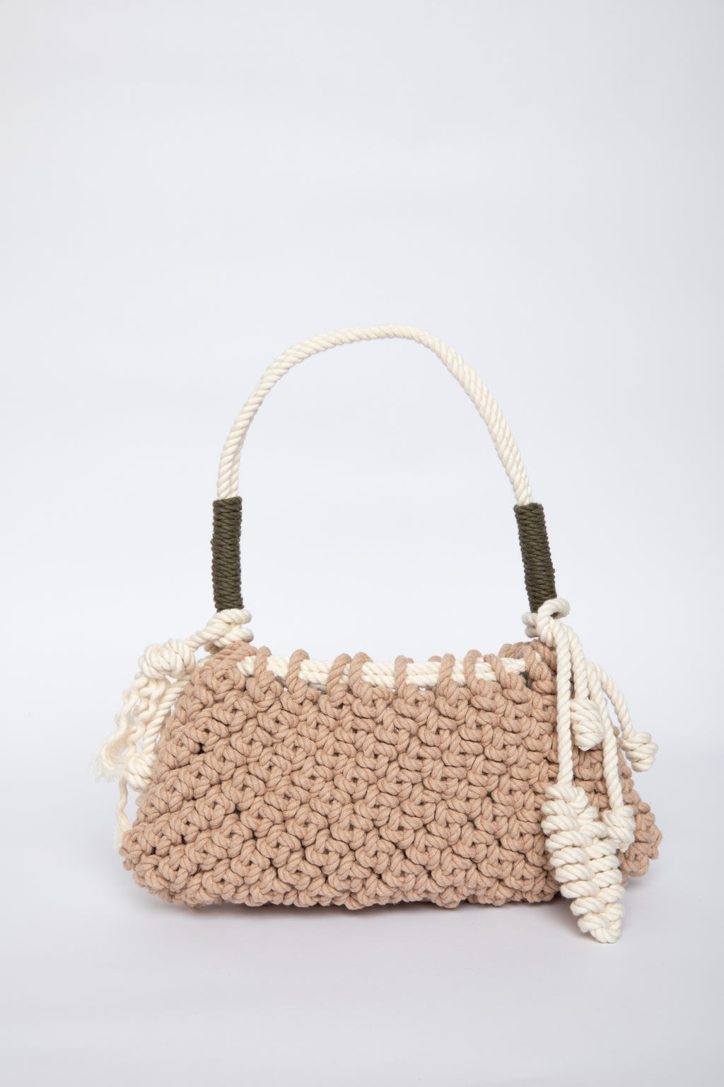 Lunakram Champagne Pink Knitted Bag
