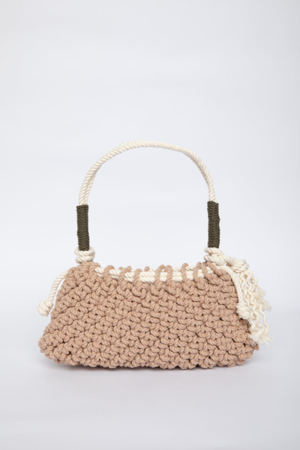 Lunakram Champagne Pink Knitted Bag