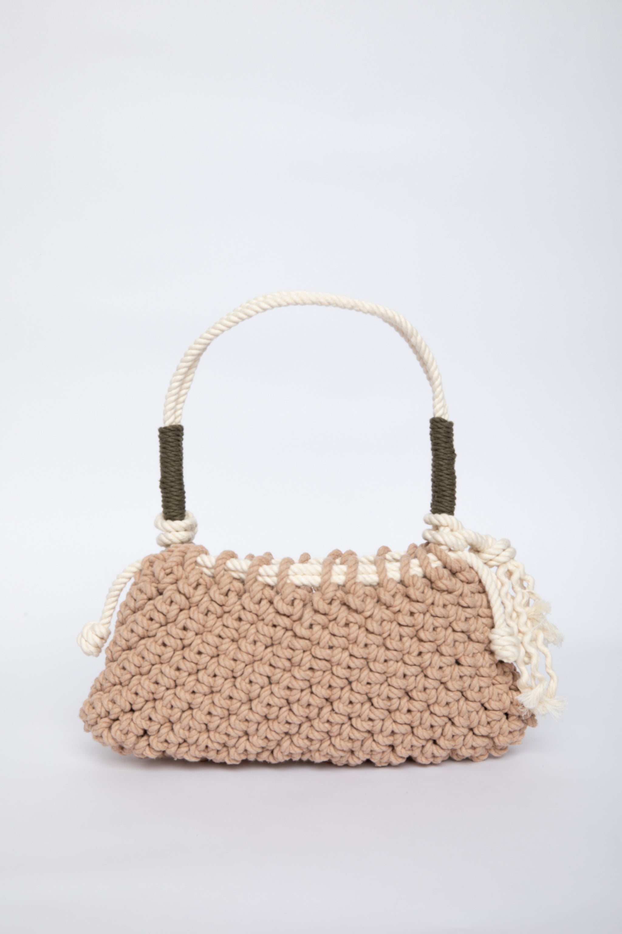 Lunakram Champagne Pink Knitted Bag