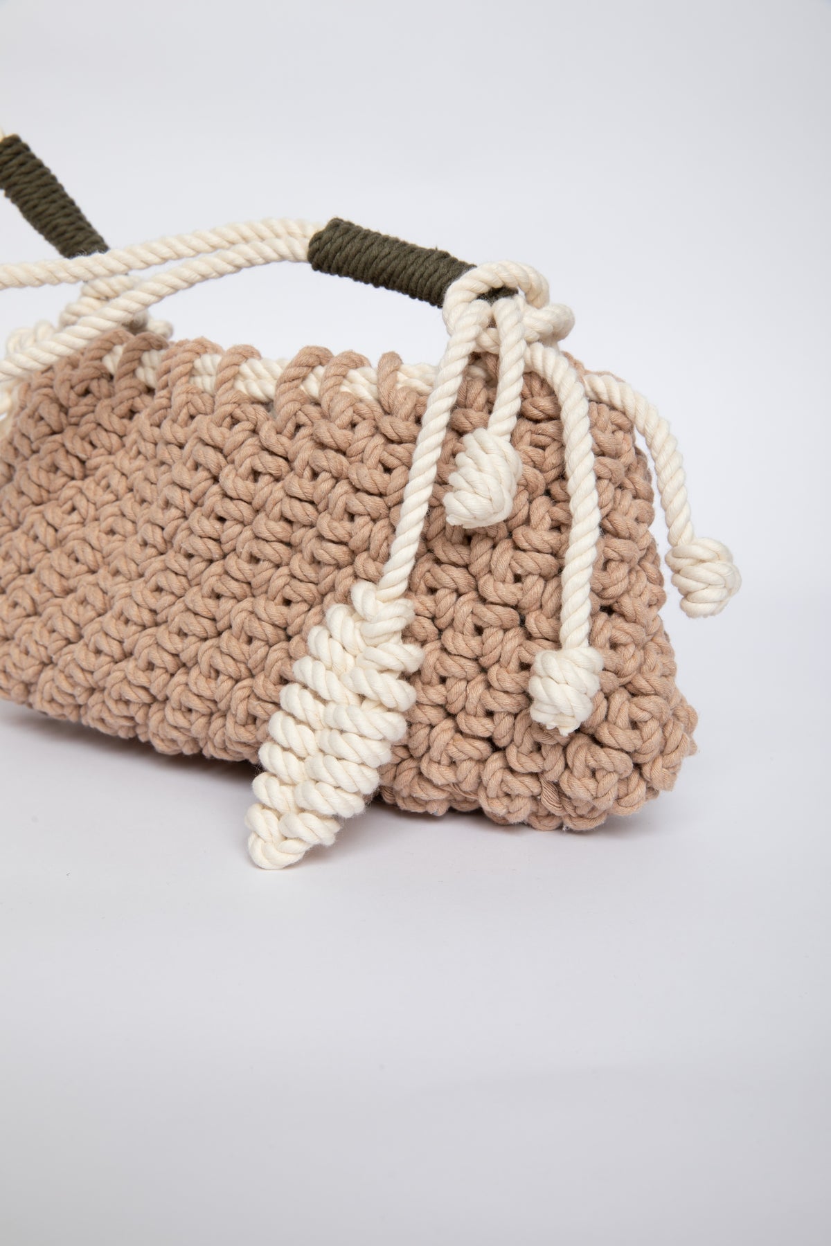 Lunakram Champagne Pink Knitted Bag