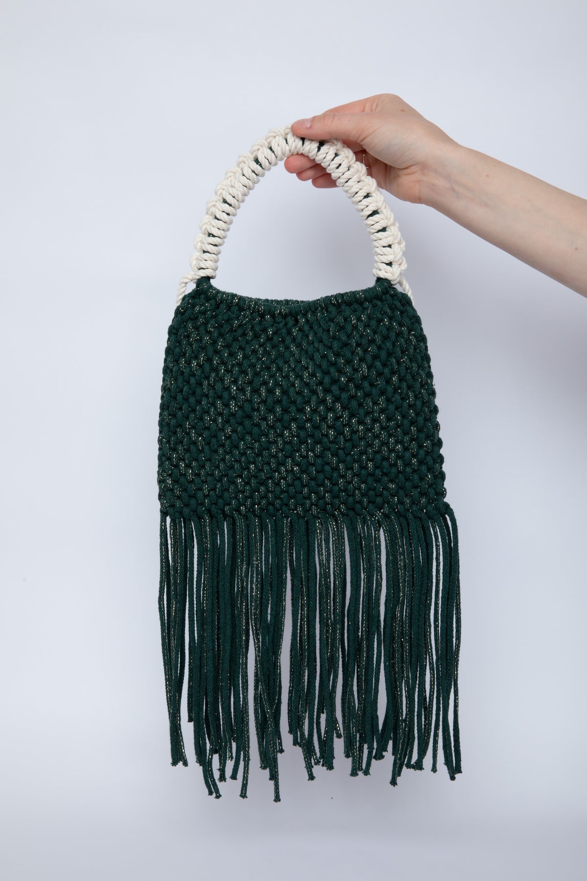 Lunakram Gold Forest Knitted Bag