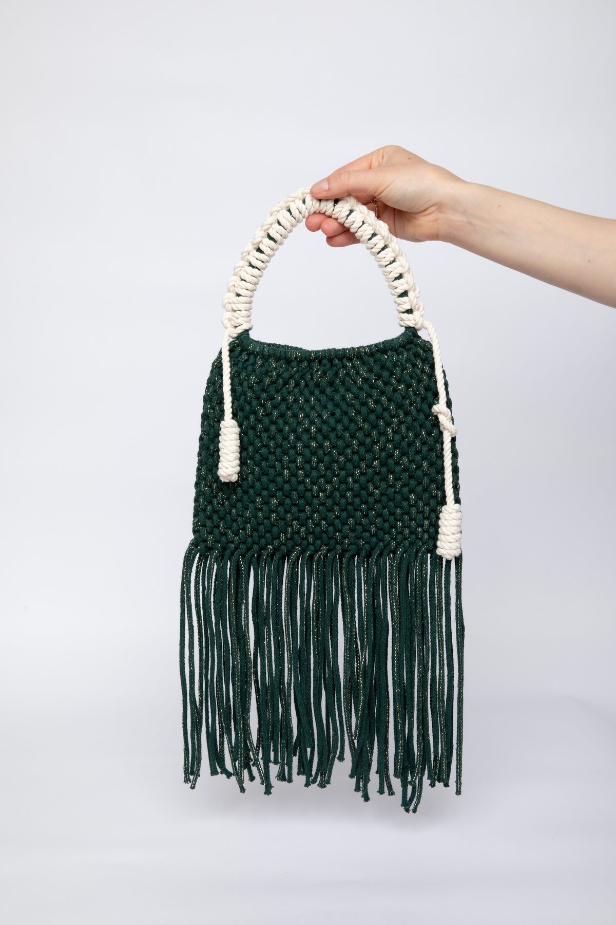 Lunakram Gold Forest Knitted Bag