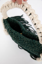 Lunakram Gold Forest Knitted Bag
