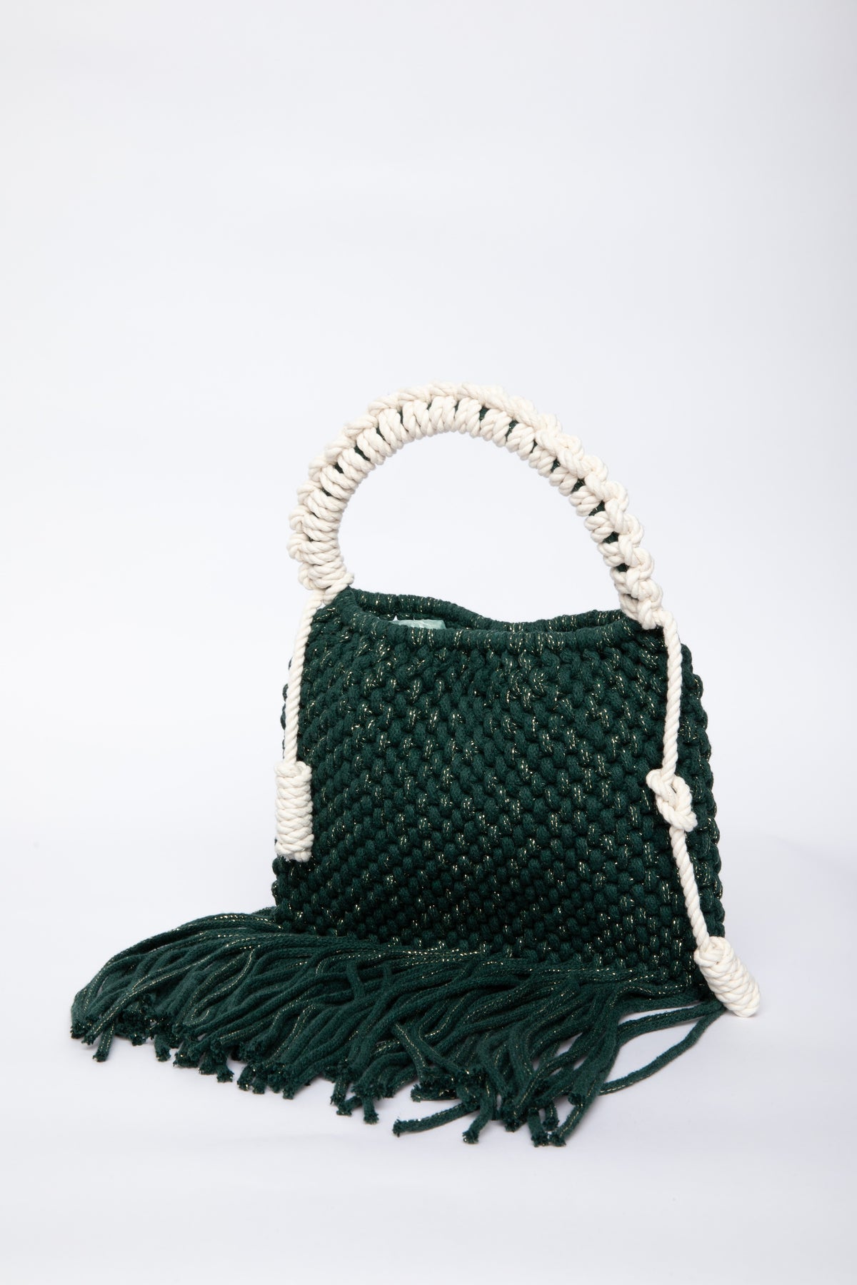 Lunakram Gold Forest Knitted Bag