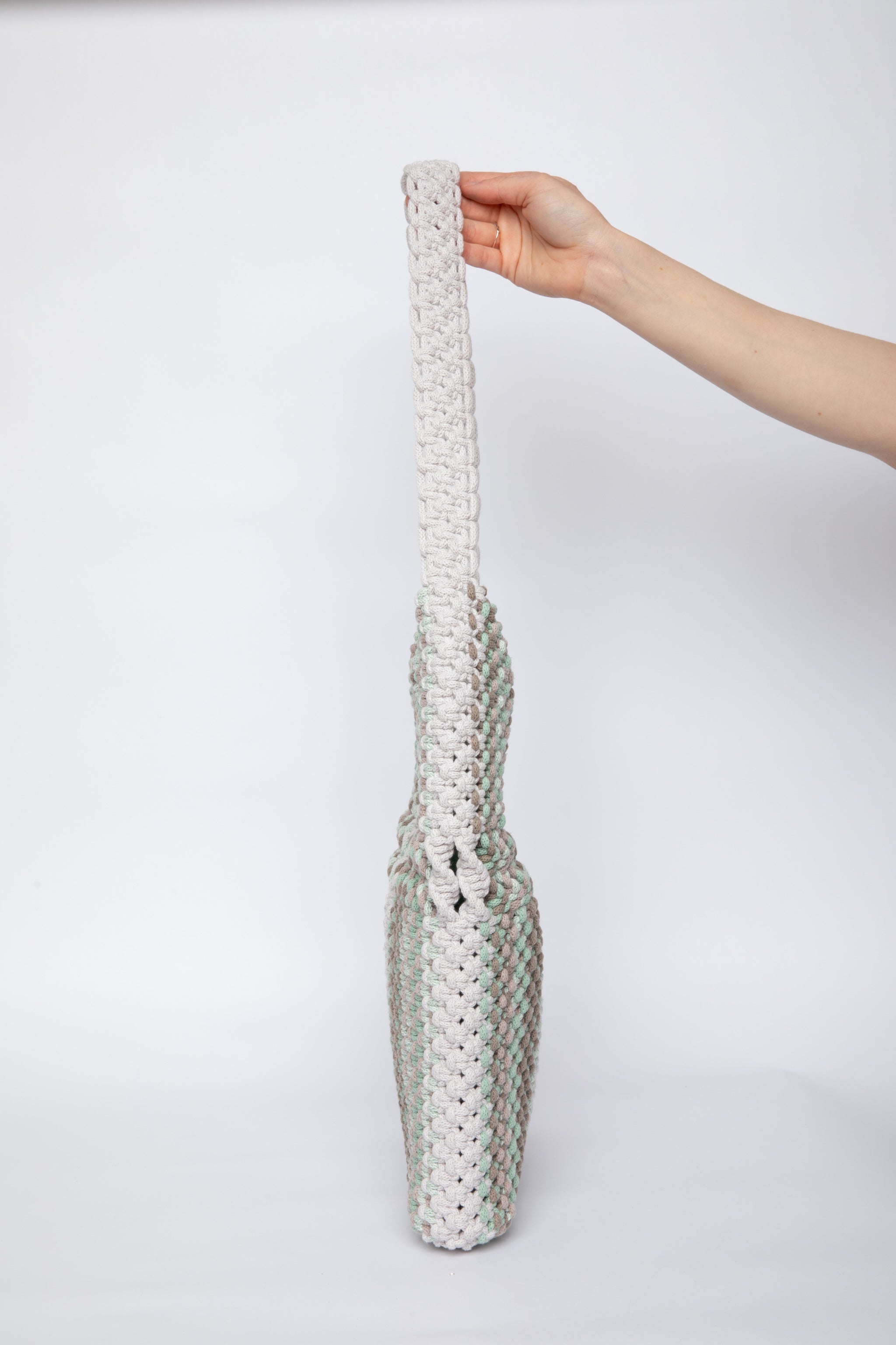 Lunakram Multicolor Pale Knitted Bag