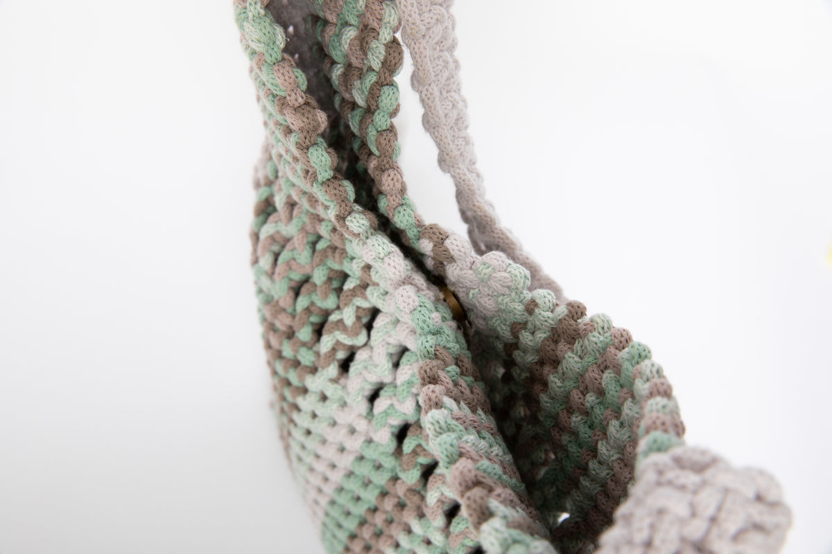Lunakram Multicolor Pale Knitted Bag