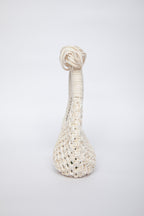 Lunakram Gold & Cream Knitted Bag