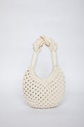 Lunakram Cream Knitted Bag
