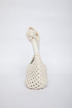 Lunakram Cream Knitted Bag