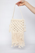 Lunakram Cream Knitted Bag