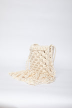 Lunakram Cream Knitted Bag