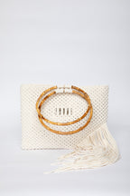 Lunakram Cream Knitted Bag