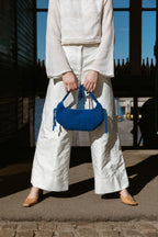 Lunakram Cobalt Blue Knitted Bag