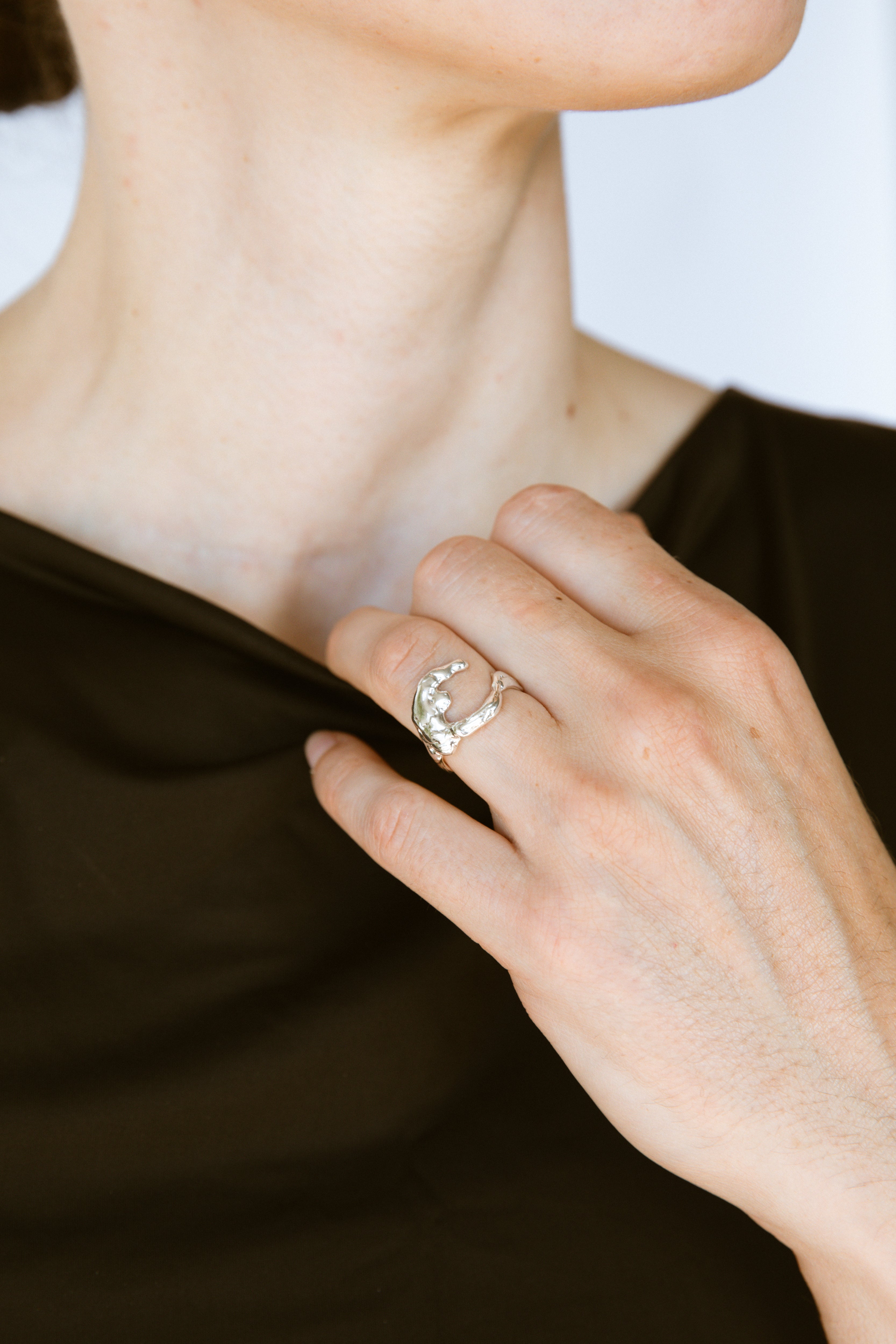Kalt jewellery - Wave ring